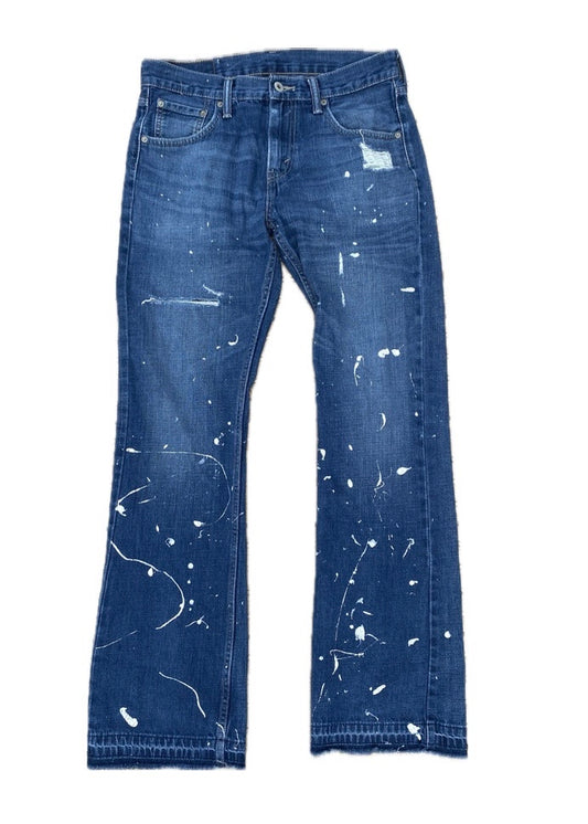 Paint Splatter Denim