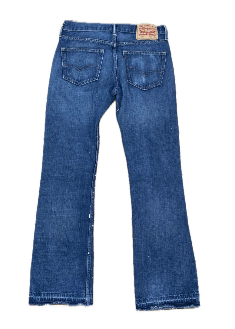Paint Splatter Denim